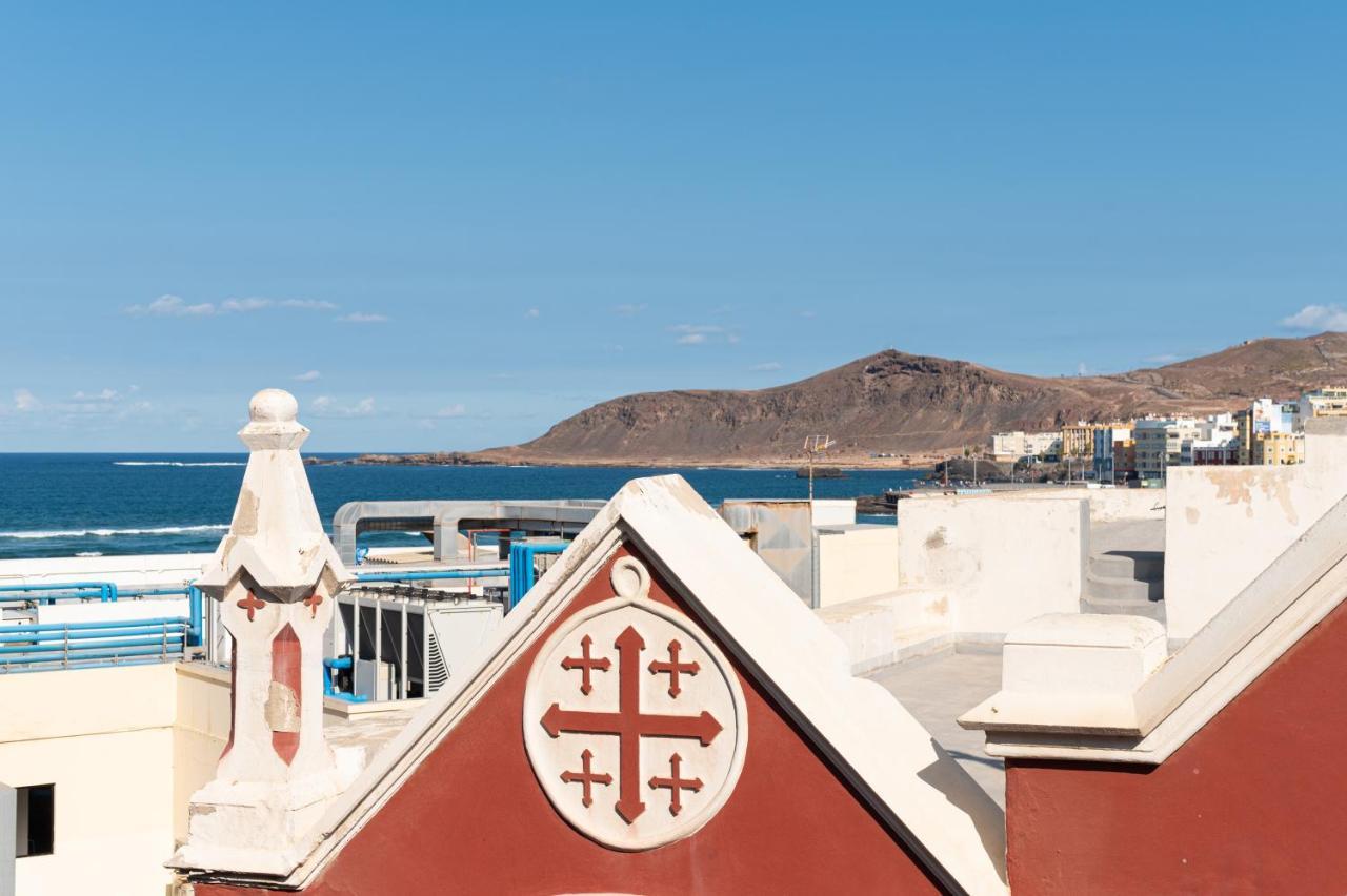 Casita Sunwaves- El 19 De Padre Cueto, Las Canteras Лас-Пальмас-де-Гран-Канария Экстерьер фото